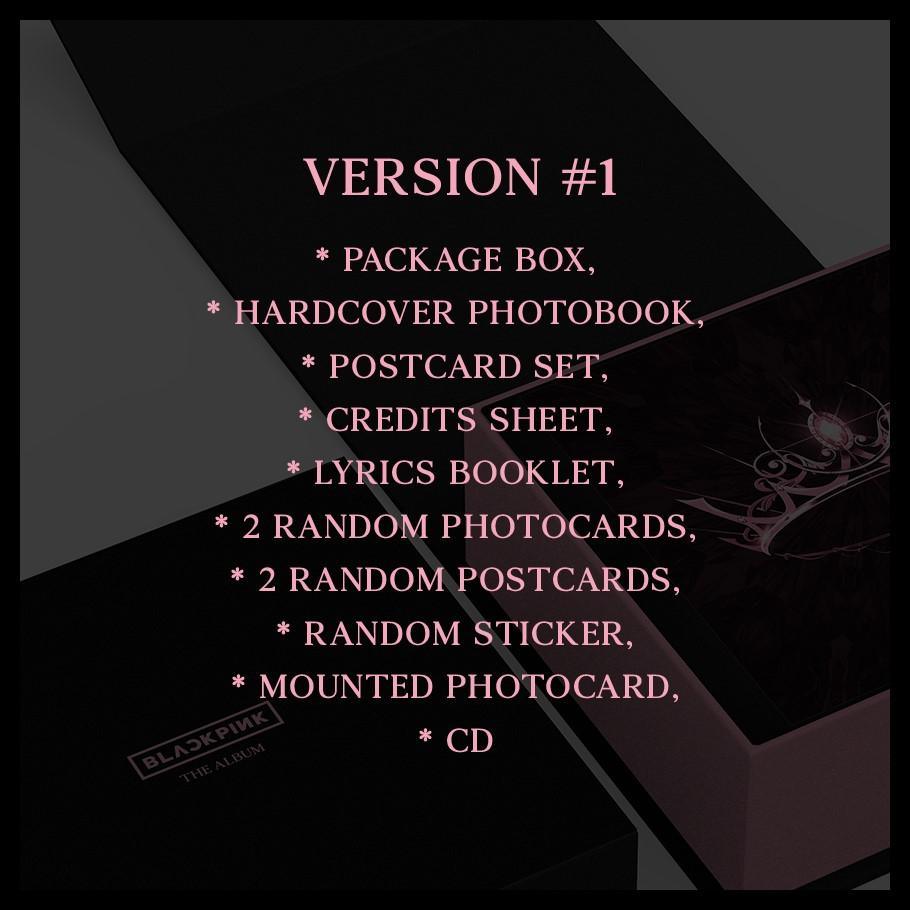 Blackpink 1st Full Album [The Album] - Oppastore