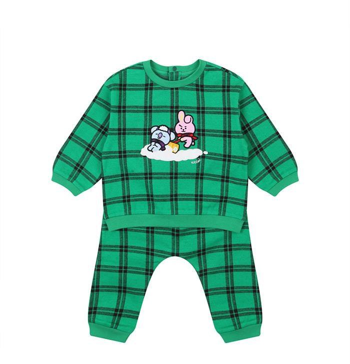 BT21 Etoile Red Holiday Top and Bottom Set - Oppastore
