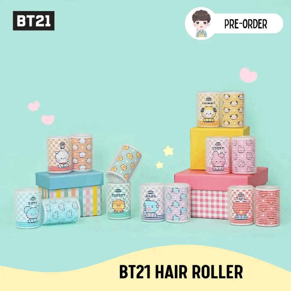 BT21 Minini Hair Roller (2 pieces in each order) - Oppastore