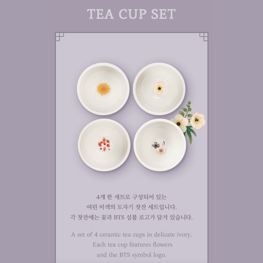 BTS Dalmajung - Tea Cup Set - Oppastore