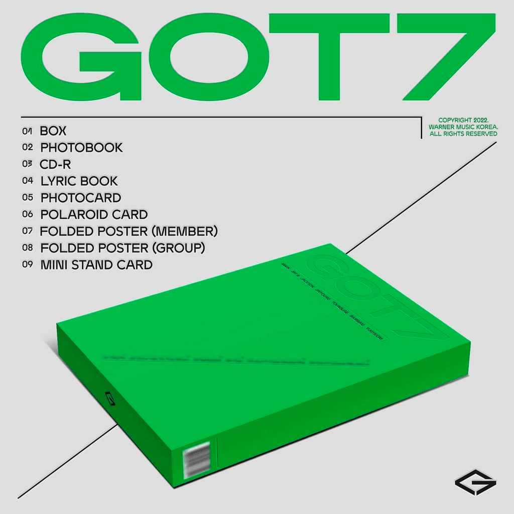 GOT7 New EP Album (Random Cover) - Oppastore