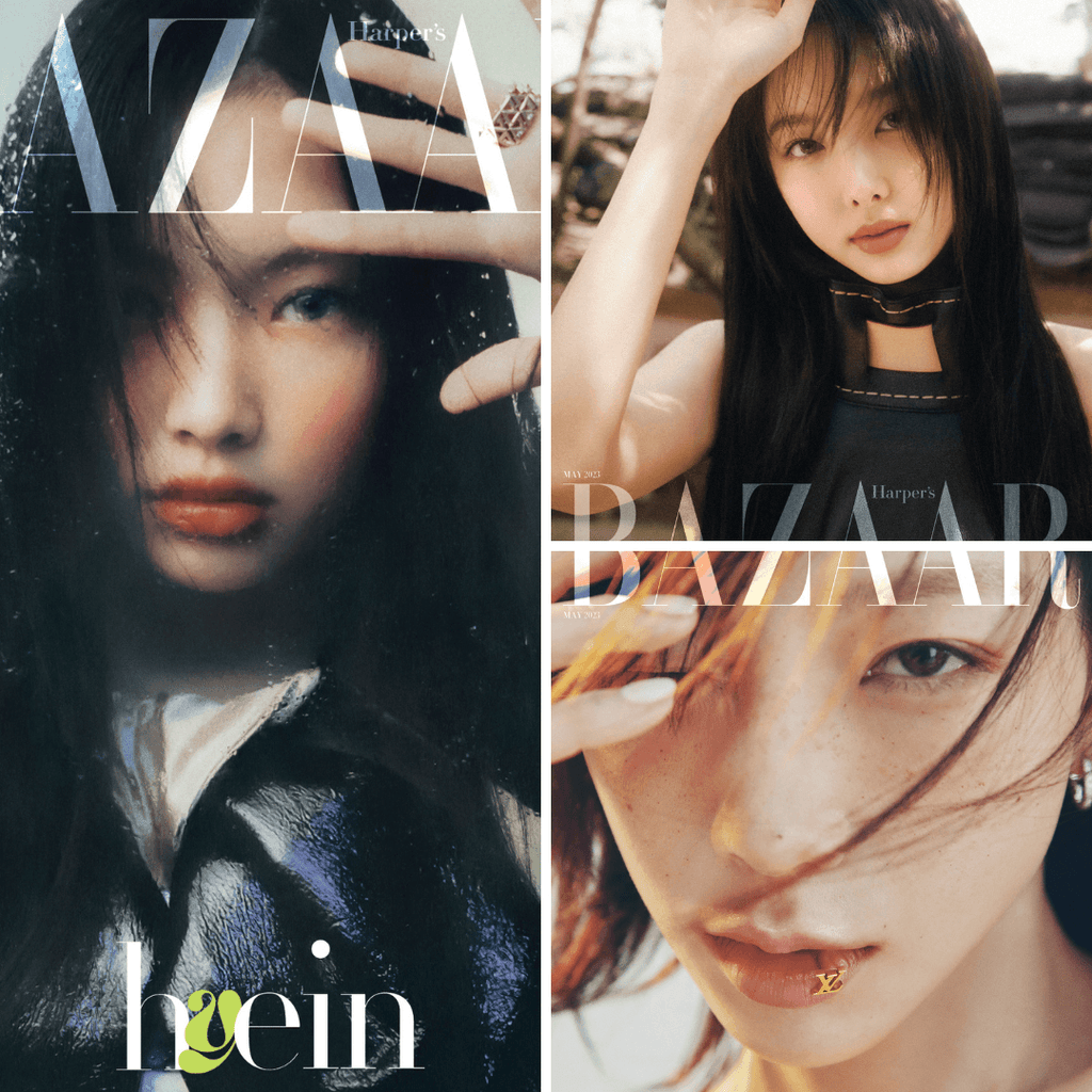 Newjeans Hyein SNSD Taeyeon Twice Nayeon Cover Bazaar Magazine 2023 May Issue - Oppastore