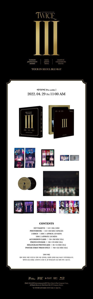 TWICE - 4Th World Tour Ⅲ In Seoul Blu-Ray - Oppastore