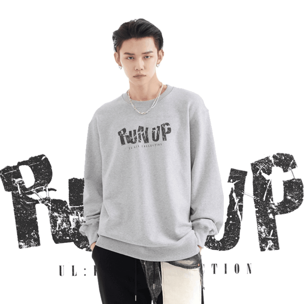 TXT Yeonjun X UL:KIN - RUN UP Sweatshirt - Oppastore