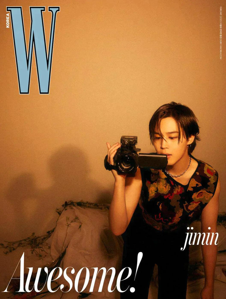 W Korea February 2023 Vol. 2 - BTS Jimin Cover (Type A/B/C/D/E/F) - Oppastore